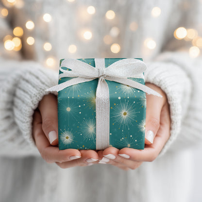 Celestial Sparks Dance Midnight Blue