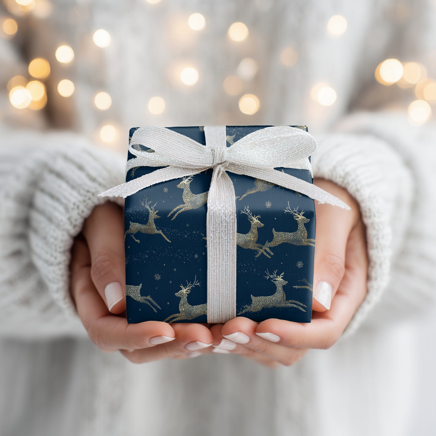 Midnight Reindeer Constellation Dance