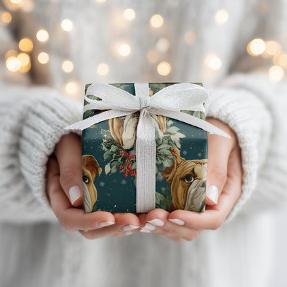 Bulldog Blooms In Winter's Embrace