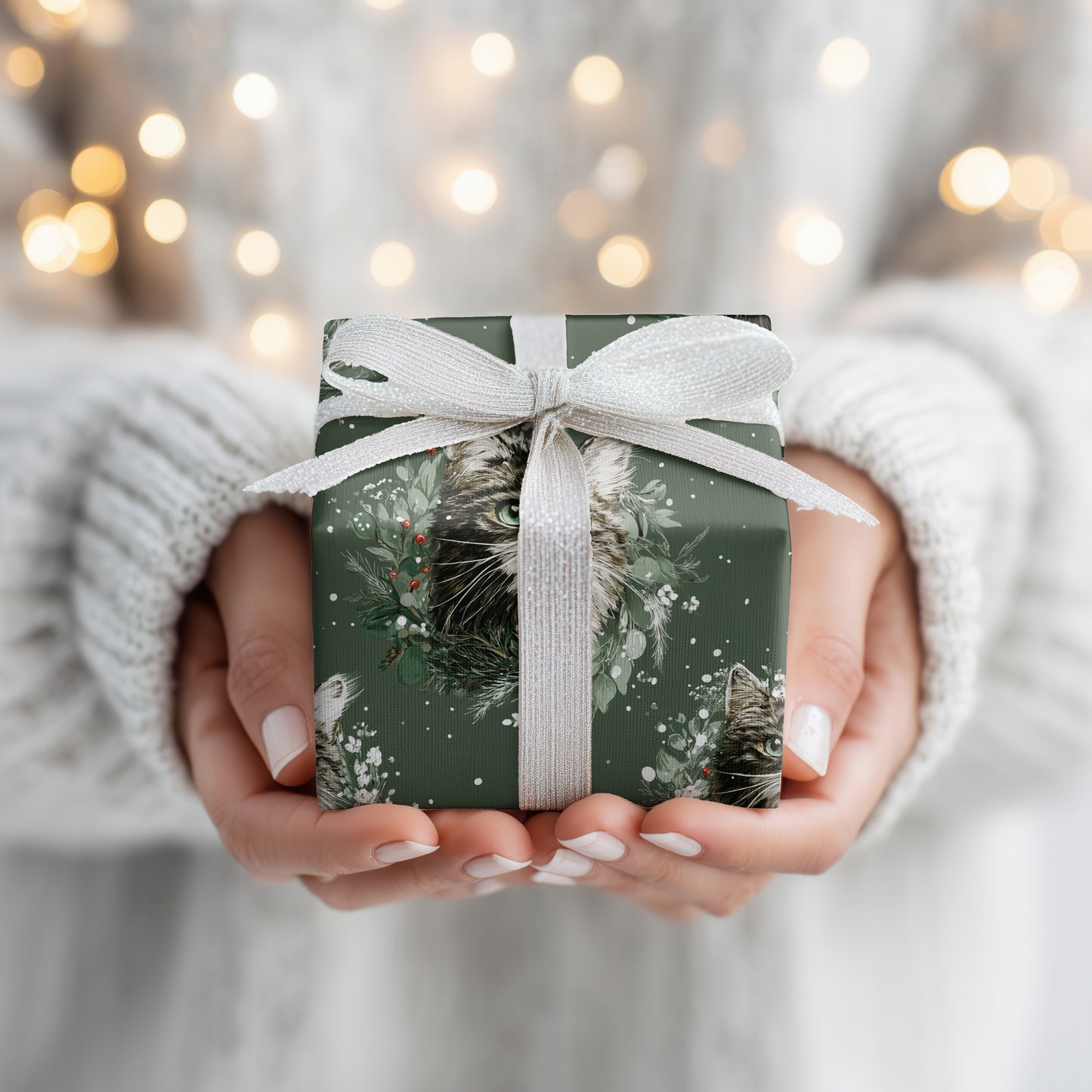 Winter's Whisper: Feline Reverie