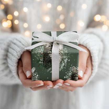 Winter's Whisper: Feline Reverie