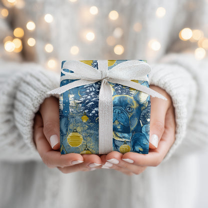 Frenchies Await Winter's Golden Light