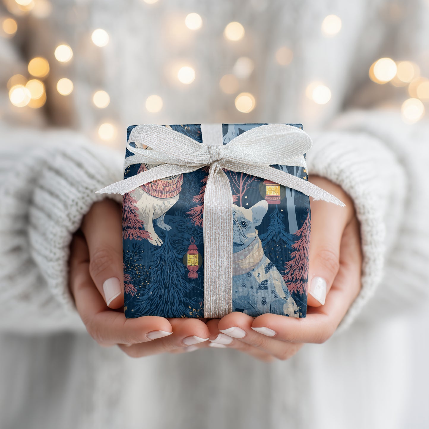 Midnight Frenchies Explore Winter's Tale