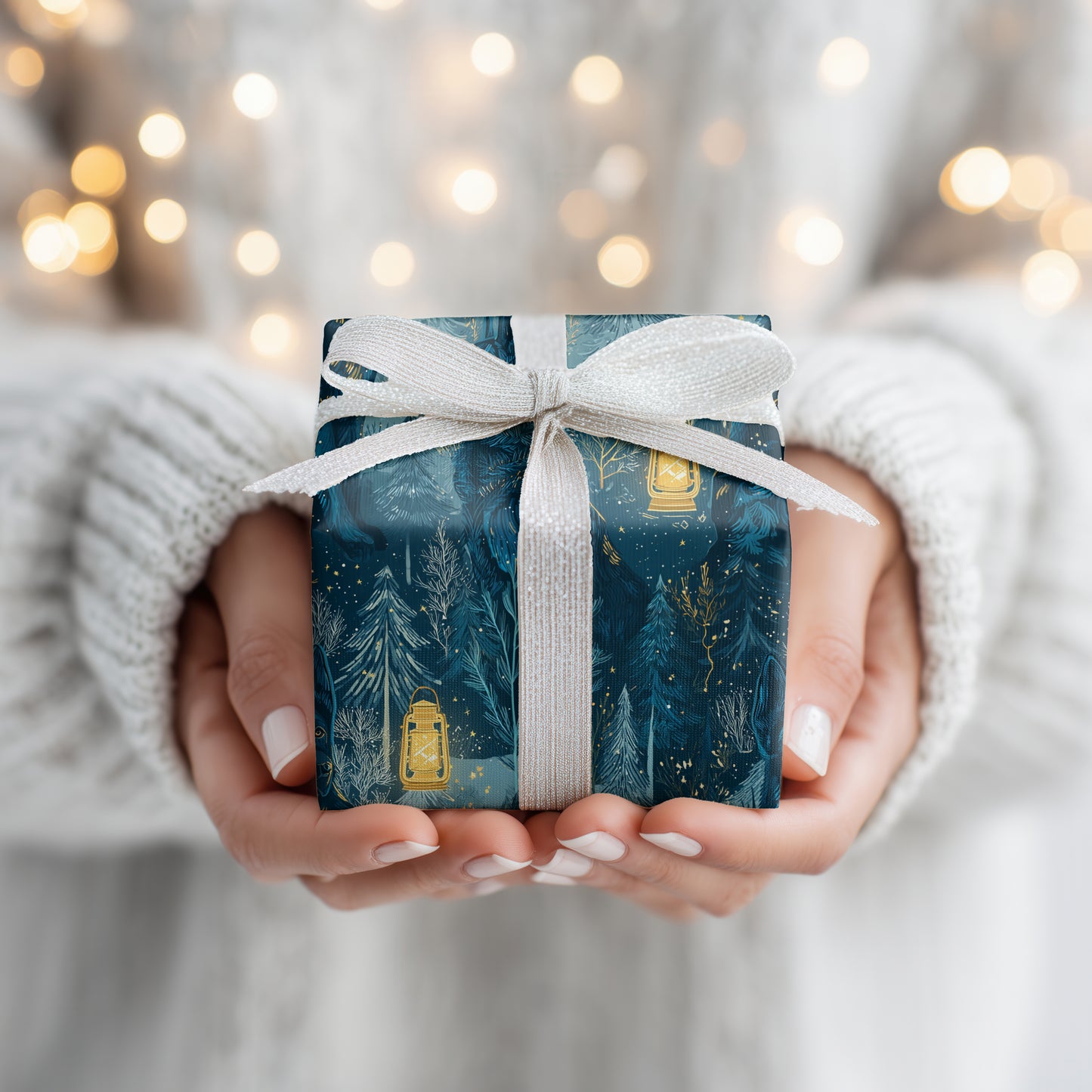 Midnight Wolves Guard Starlit Forests