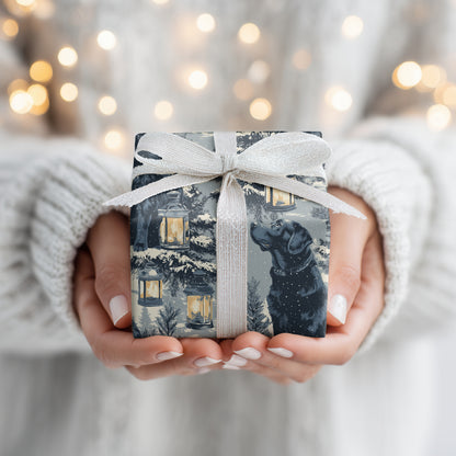 Lanterns Guide Winter's Faithful Friend