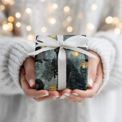 Midnight Poodles Guard Winter's Glow