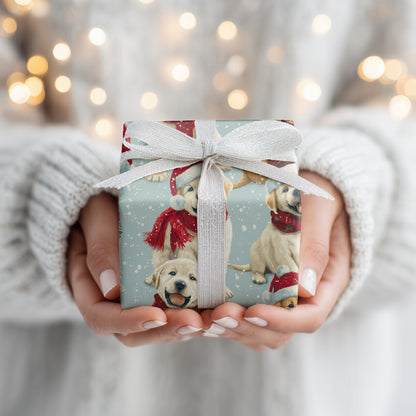 Puppies Unwrap Winter's Joyful Secrets