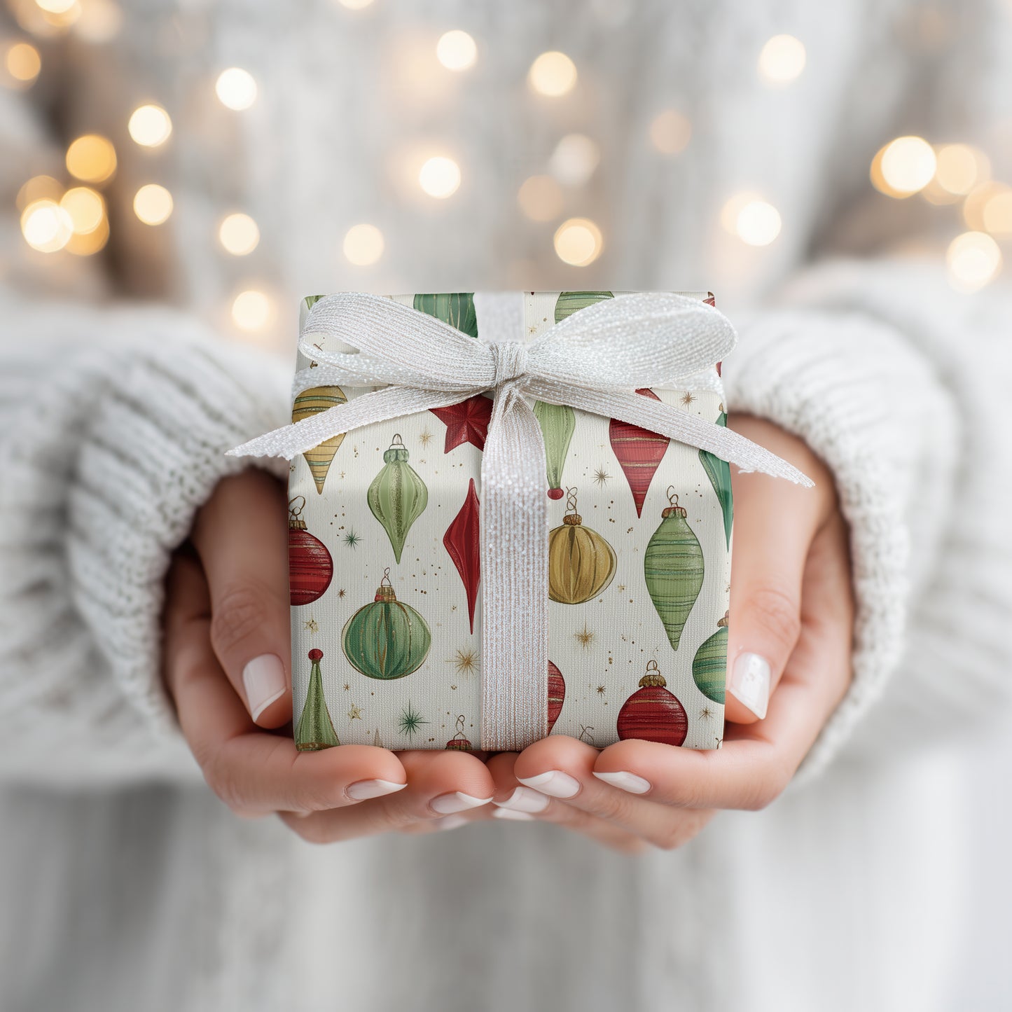 Festive Ornaments Dance Softly