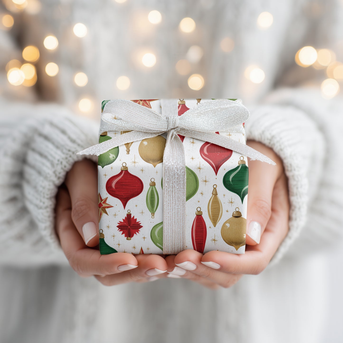Ornaments Dancing Through Festive Nights