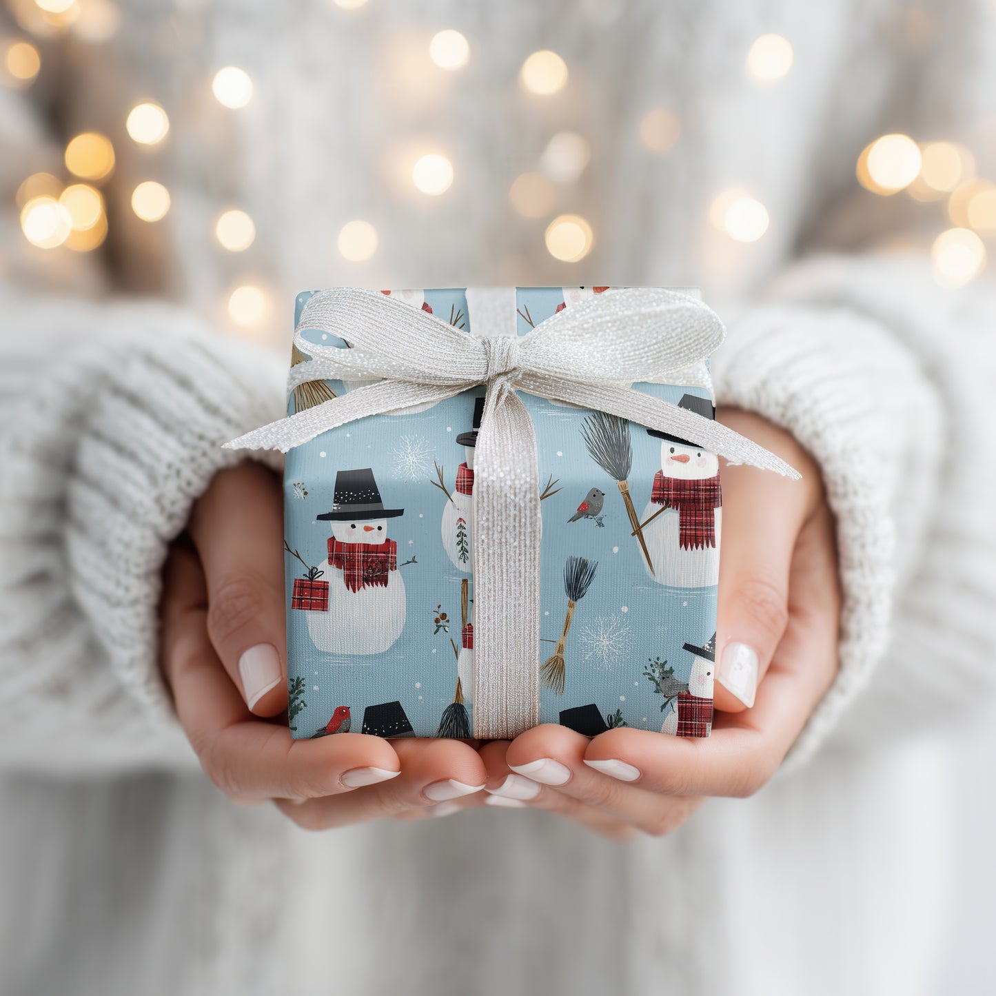 Snowmen Gather For Winter's Waltz
