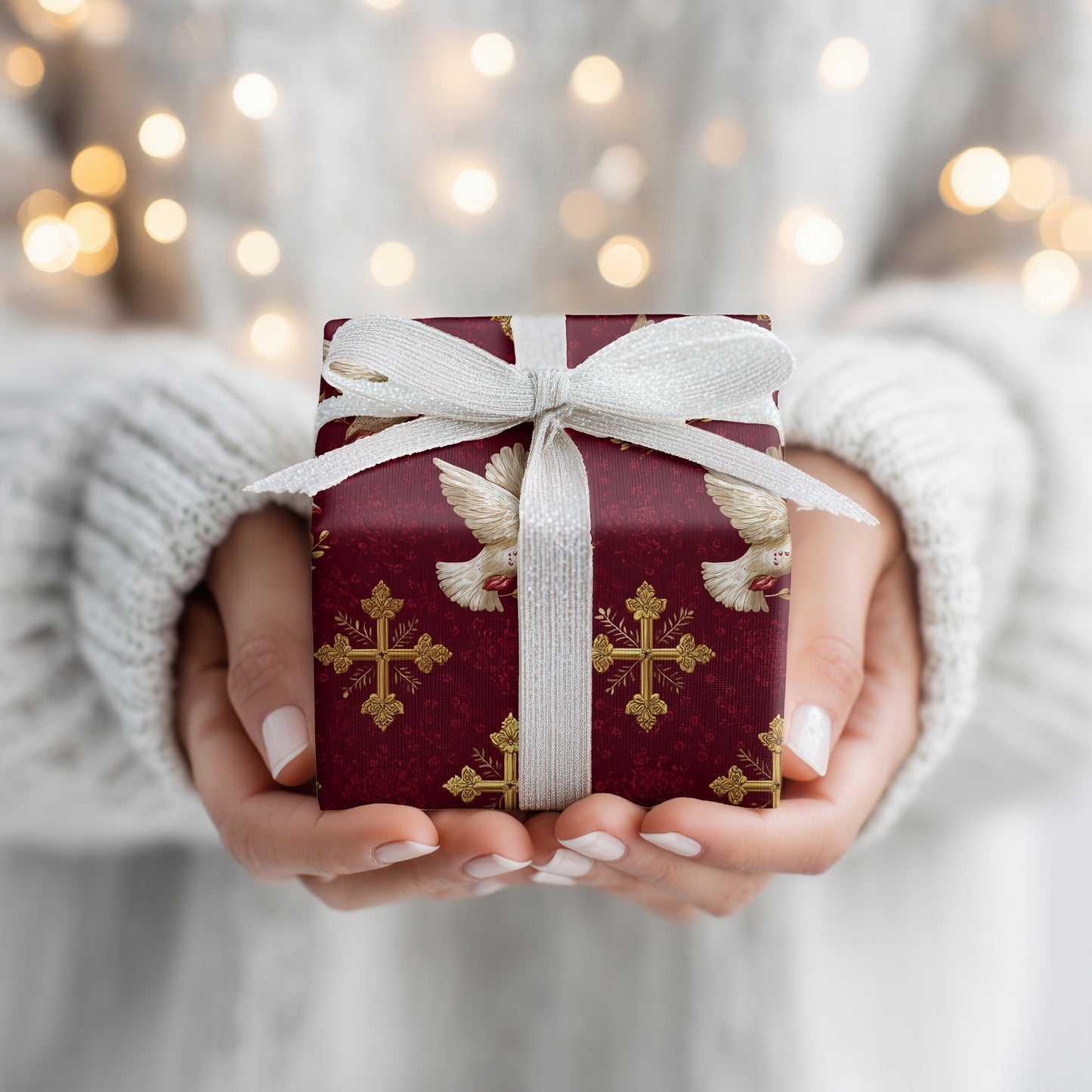 Gilded Prayers On Crimson Wings