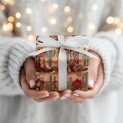 Southwestern Christmas Blooms Softly