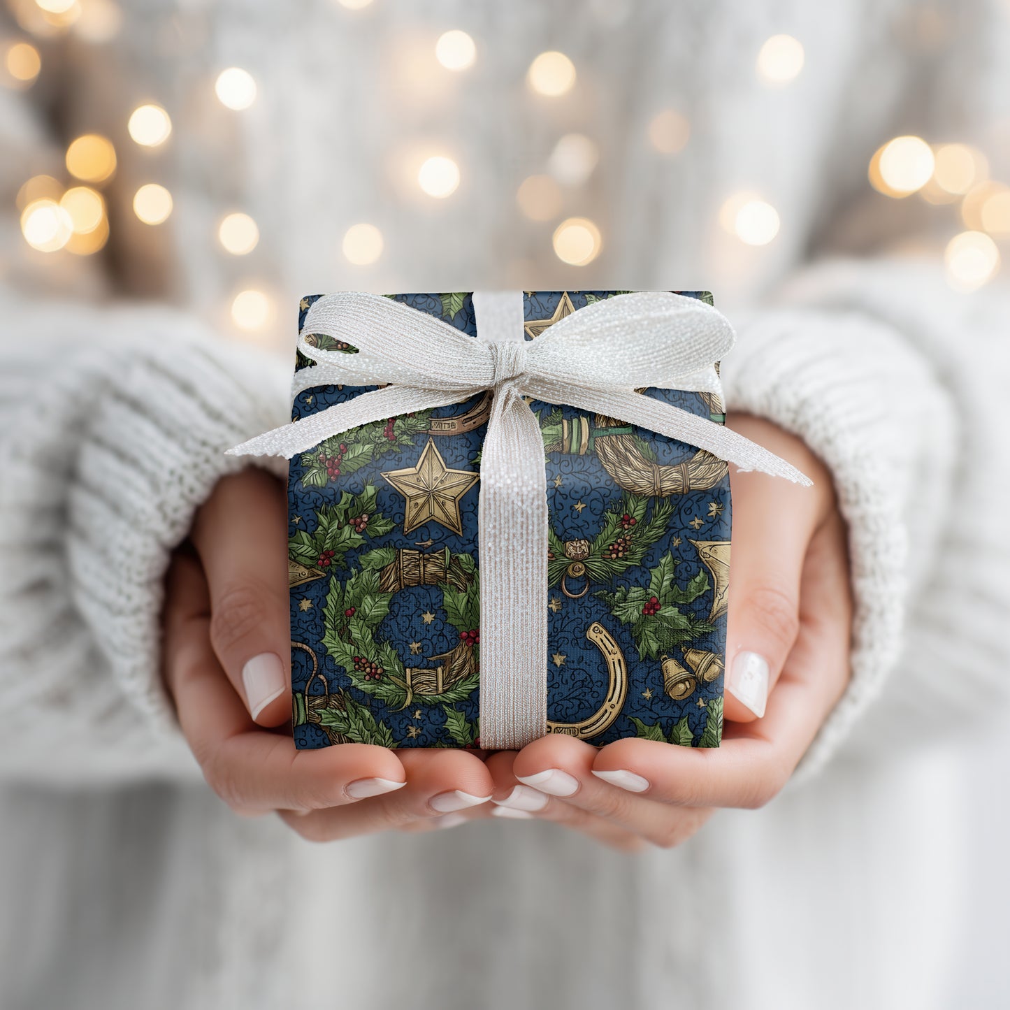 Rustic Stars Weave Winter's Tale