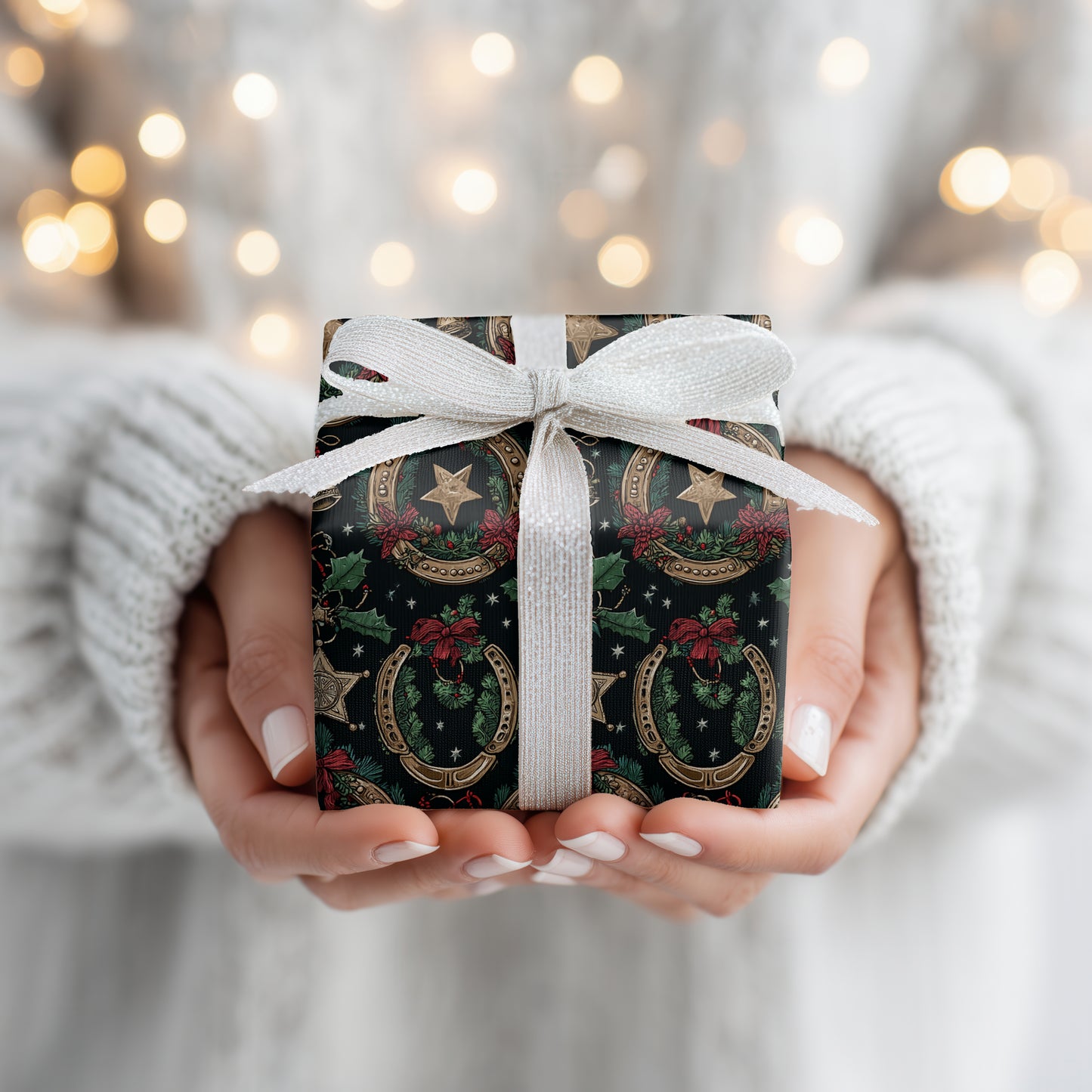 Starlit Horseshoes Dance With Winter