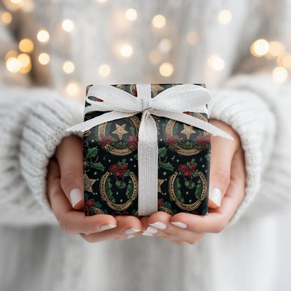 Starlit Horseshoes Dance With Winter