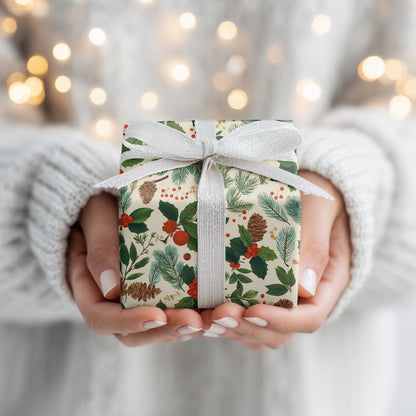 Winter's Botanical Festive Symphony