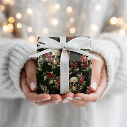 Crimson Berries Dance With Bone