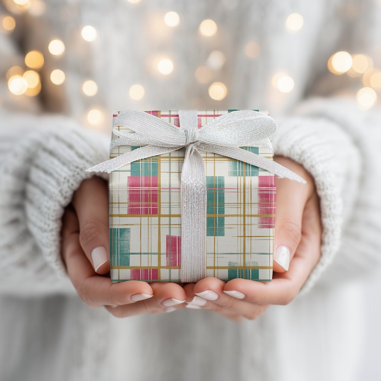 Lines Dance Between Color Blocks