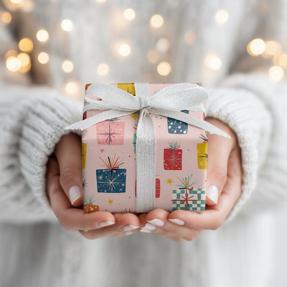 Wrapped Moments Of Joyful Anticipation