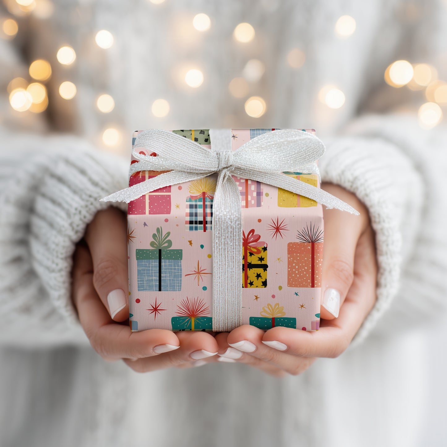 Wrapped Surprises Dancing Through Starlight