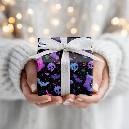 Spooky Stockings Dance Midnight Patterns