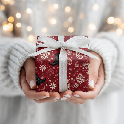 Cowboy Christmas Bandana Blooms