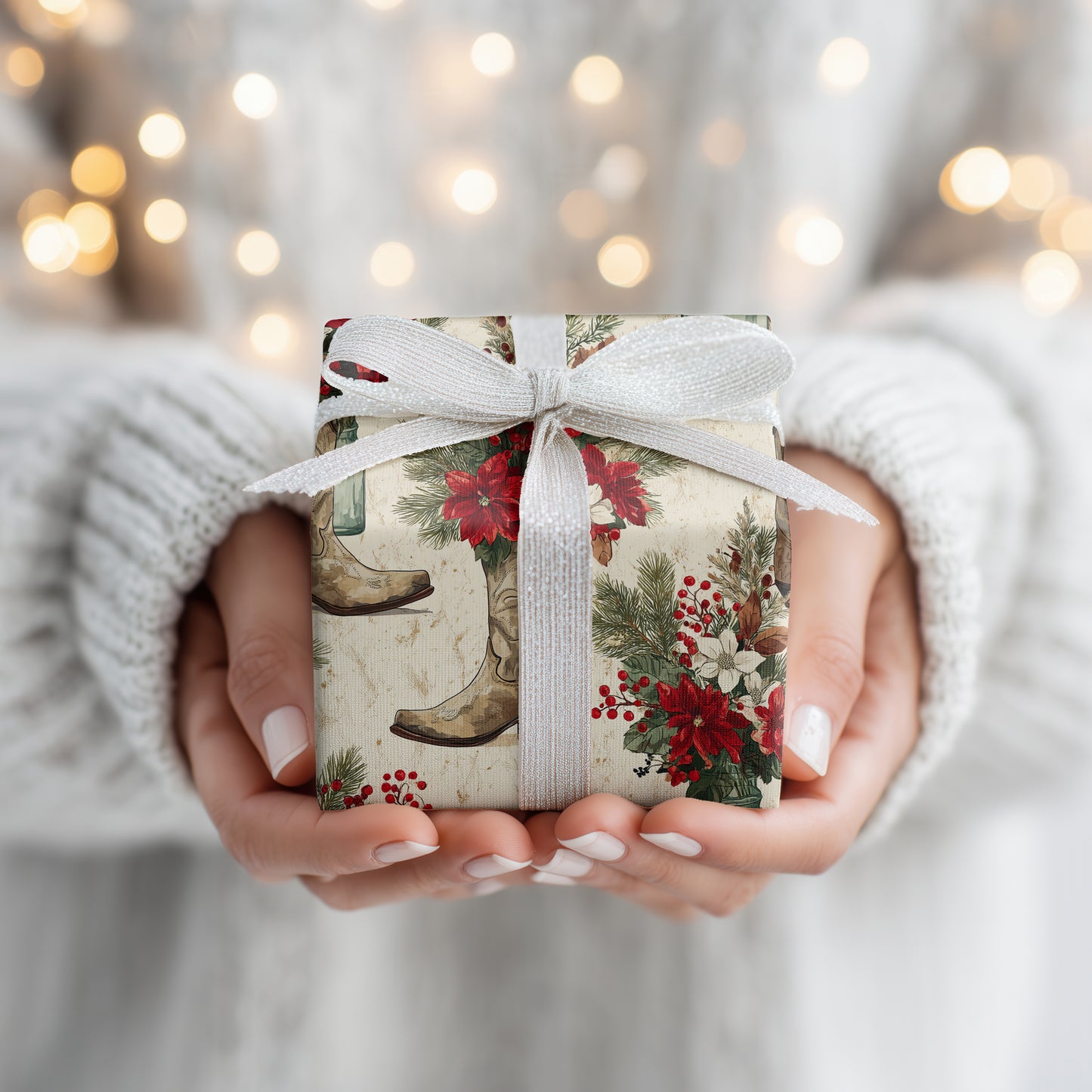 Cowboy Christmas In Crimson Bloom