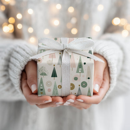 Geometric Forests Dance In Pastel