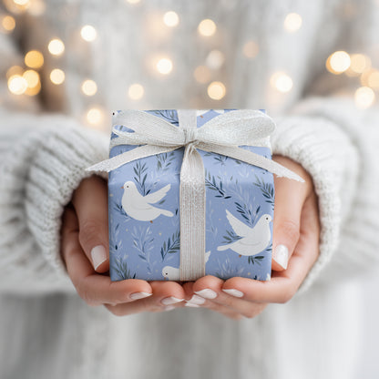 Starlight Doves Weave Peaceful Paths