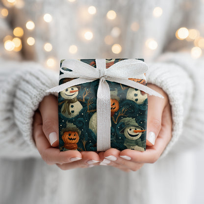 Frosty Gourds Dance Midnight Swirls