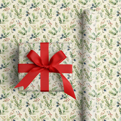 Winter's Gentle Botanical Waltz