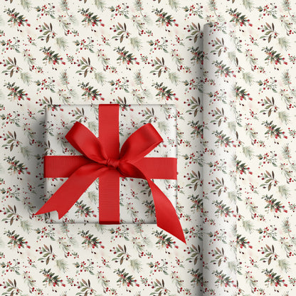 Winter Berries Dance Softly