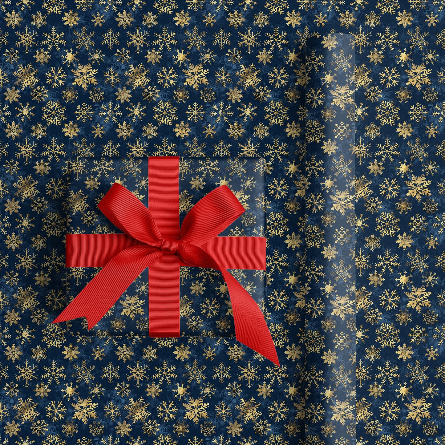 Golden Fractals Dancing Through Midnight