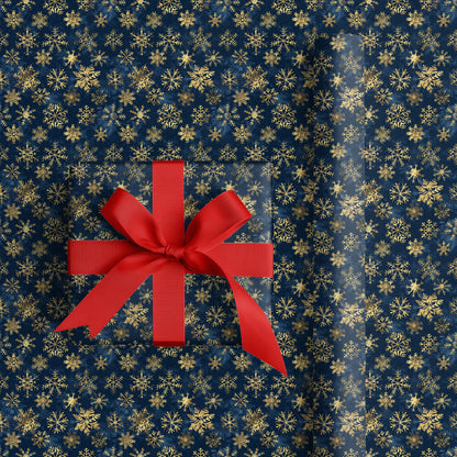 Golden Fractals Dancing Through Midnight