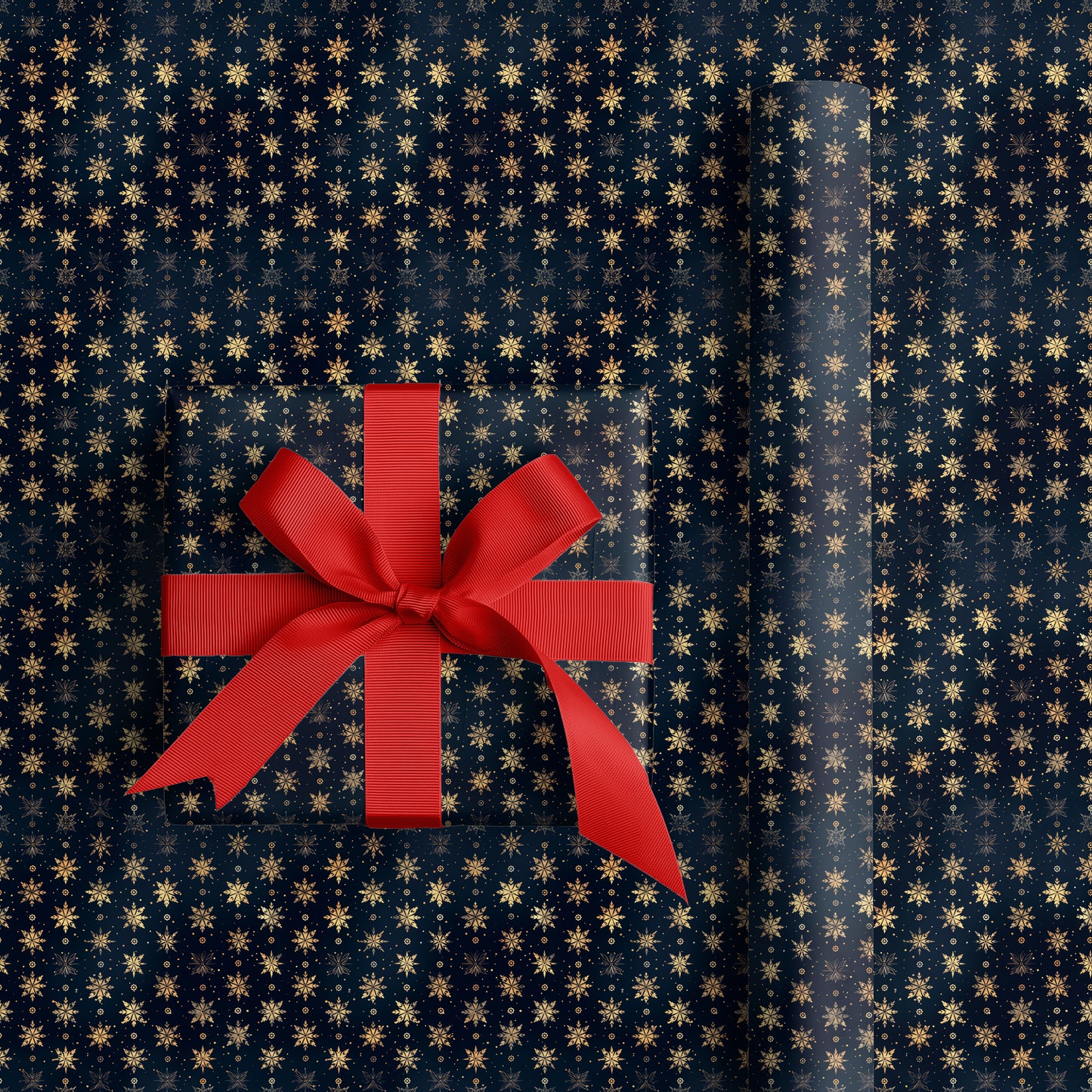 Golden Frost Dances Midnight Skies