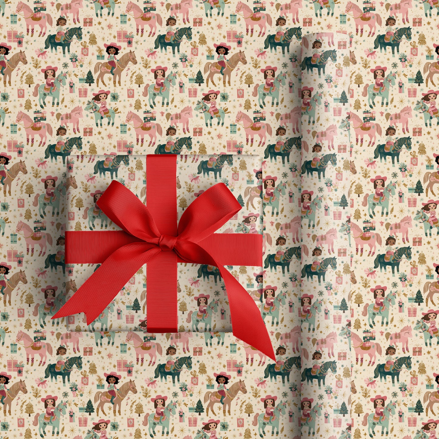 Holiday Hooves And Festive Flowers