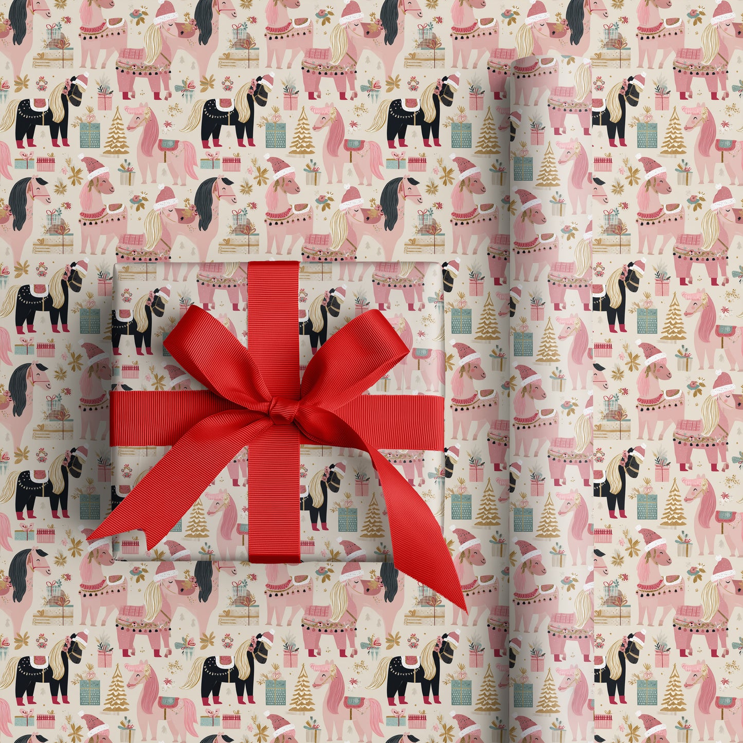 Holiday Horses Dancing With Joy