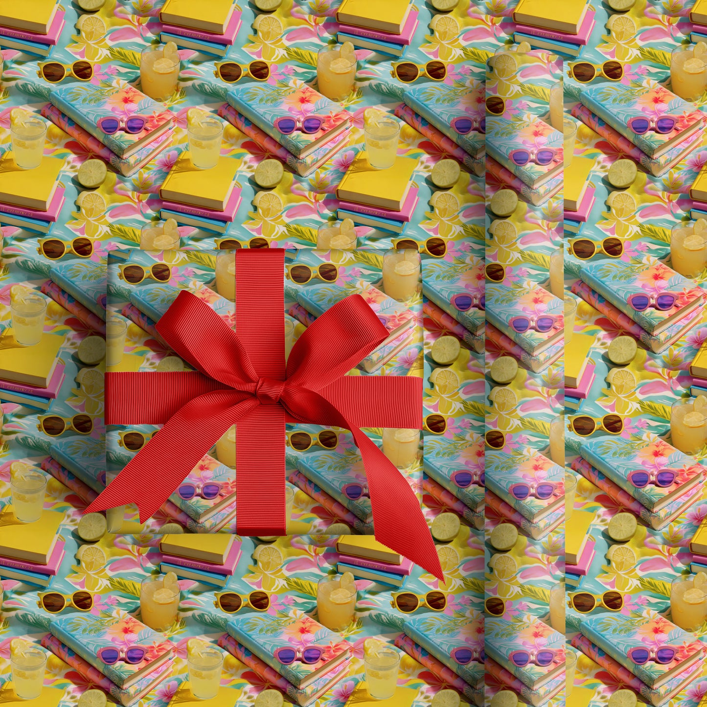 Citrus Dreams Between Book Pages