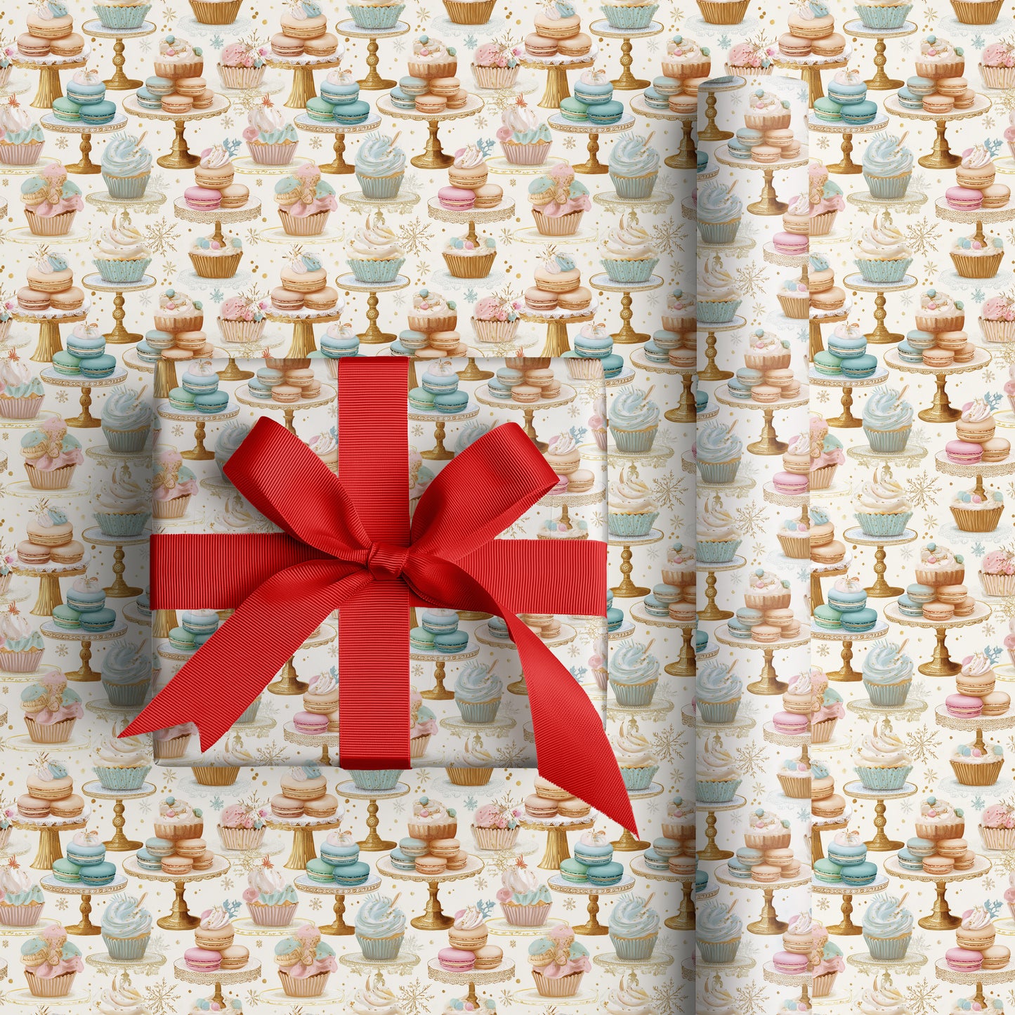 Delicate Pastries in a Winter Dream