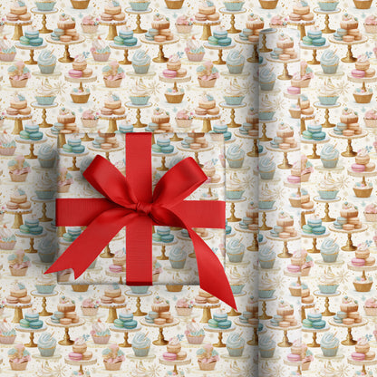 Delicate Pastries in a Winter Dream