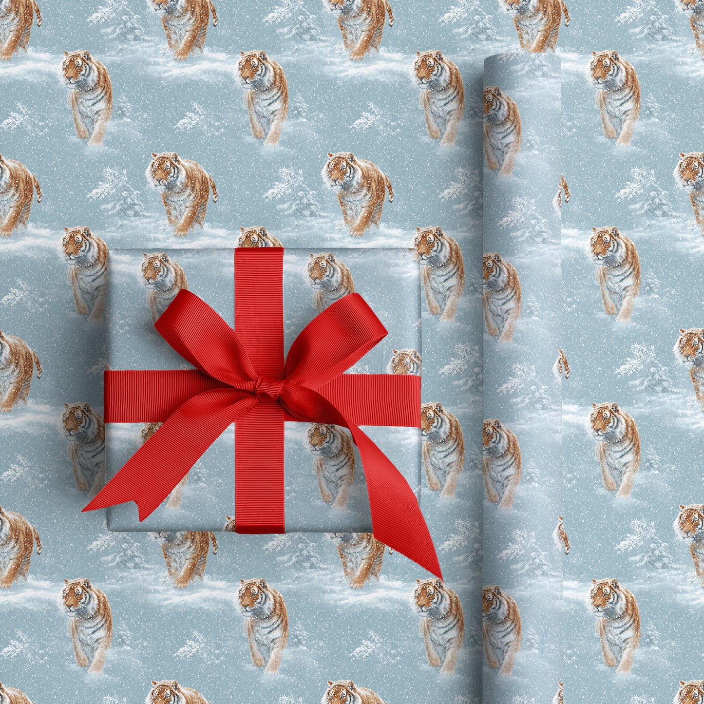 Tigers Dance Through Silent Snow