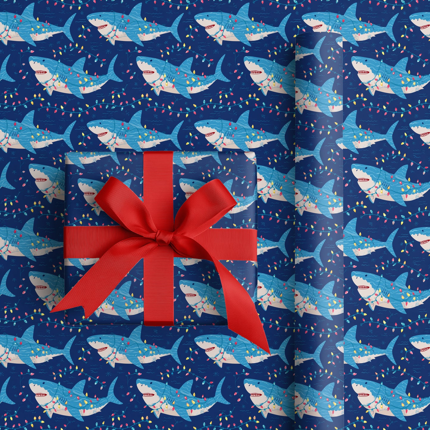 Sharks Swim Through Holiday Cheer