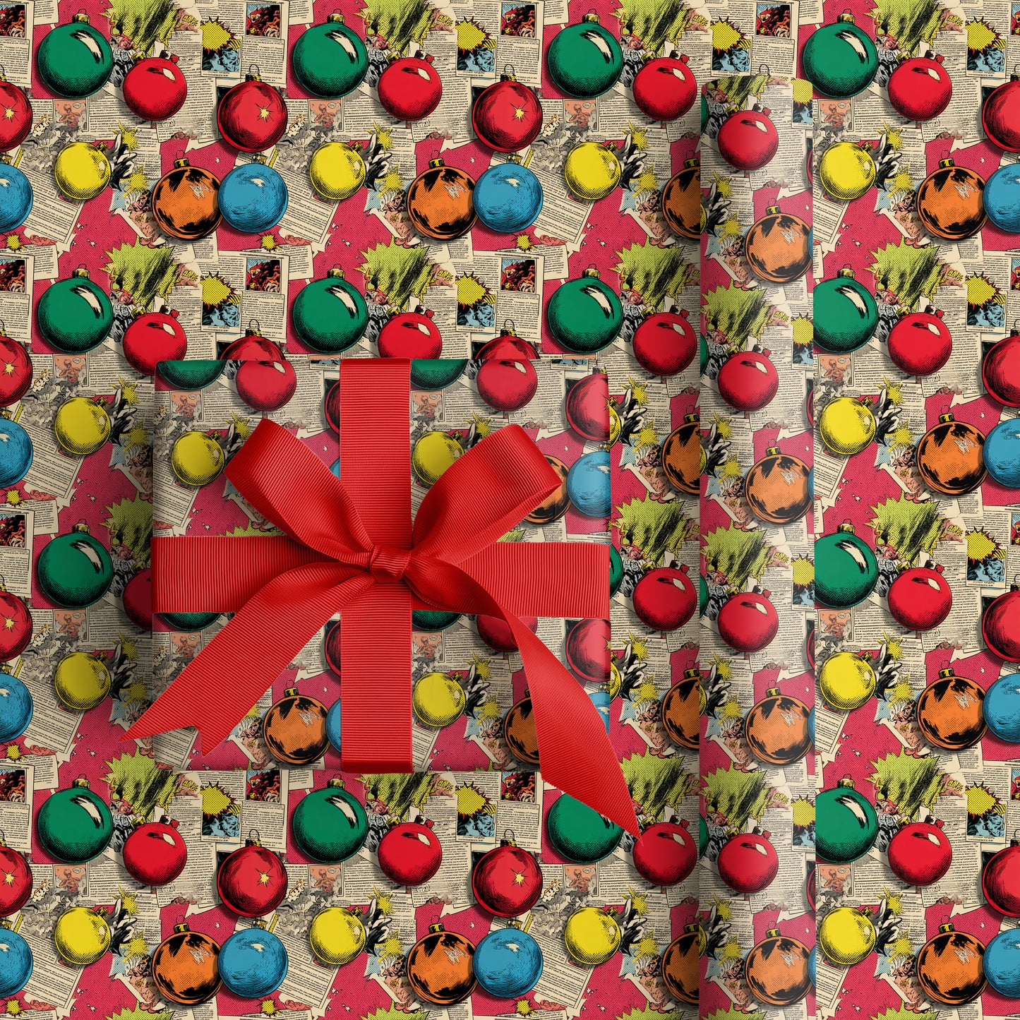 Comic Book Christmas Explodes