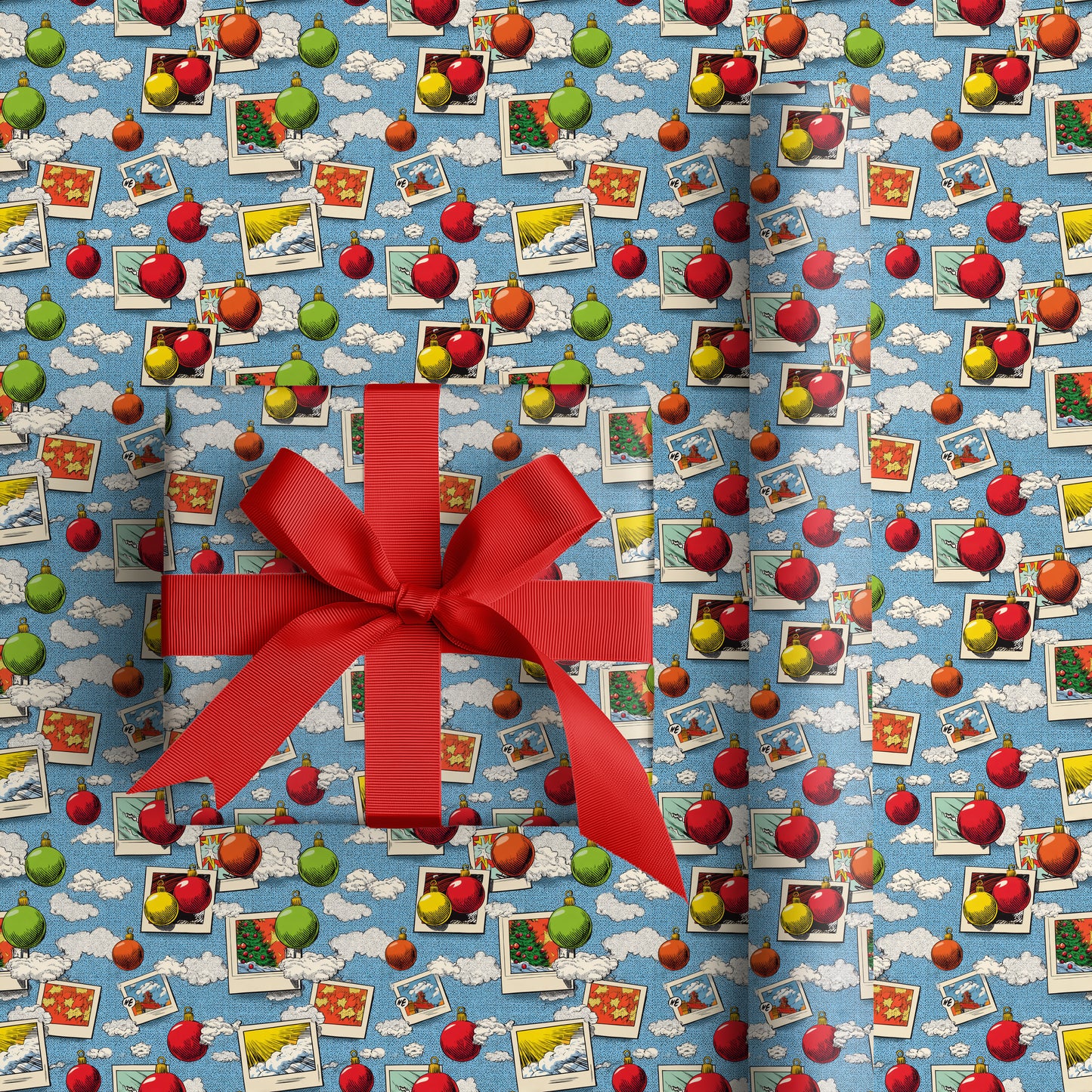 Christmas Memories Float Between Clouds