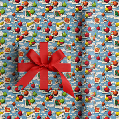 Christmas Memories Float Between Clouds