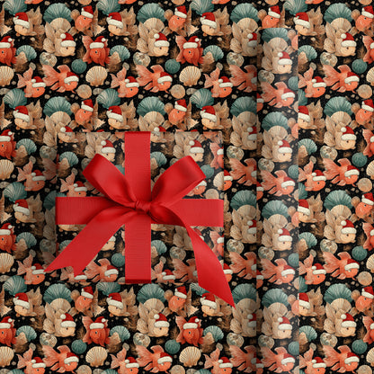 Festive Fish Swim Starry Seas