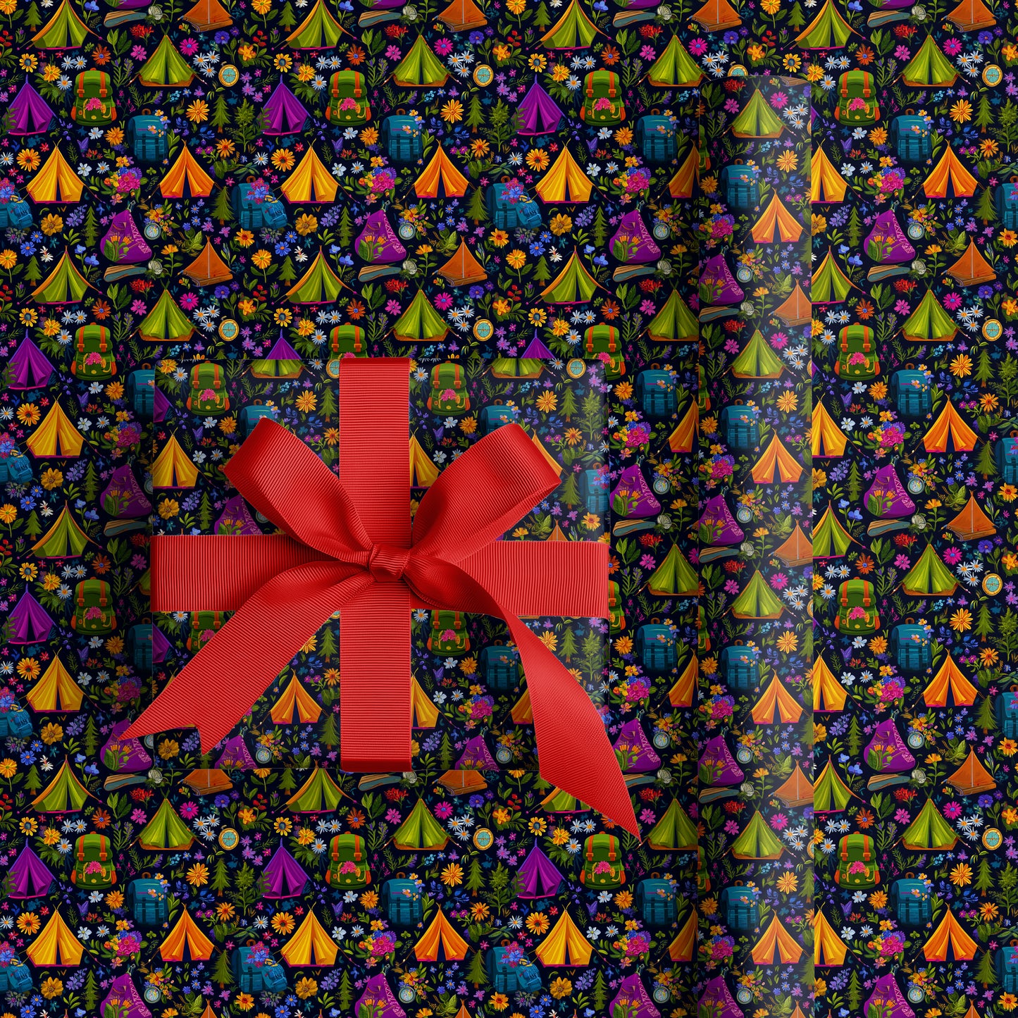 Summer Blooms Where Tents Wander