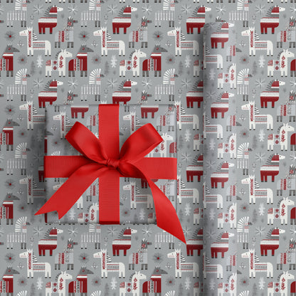 Nordic Horses Dance Through Winter