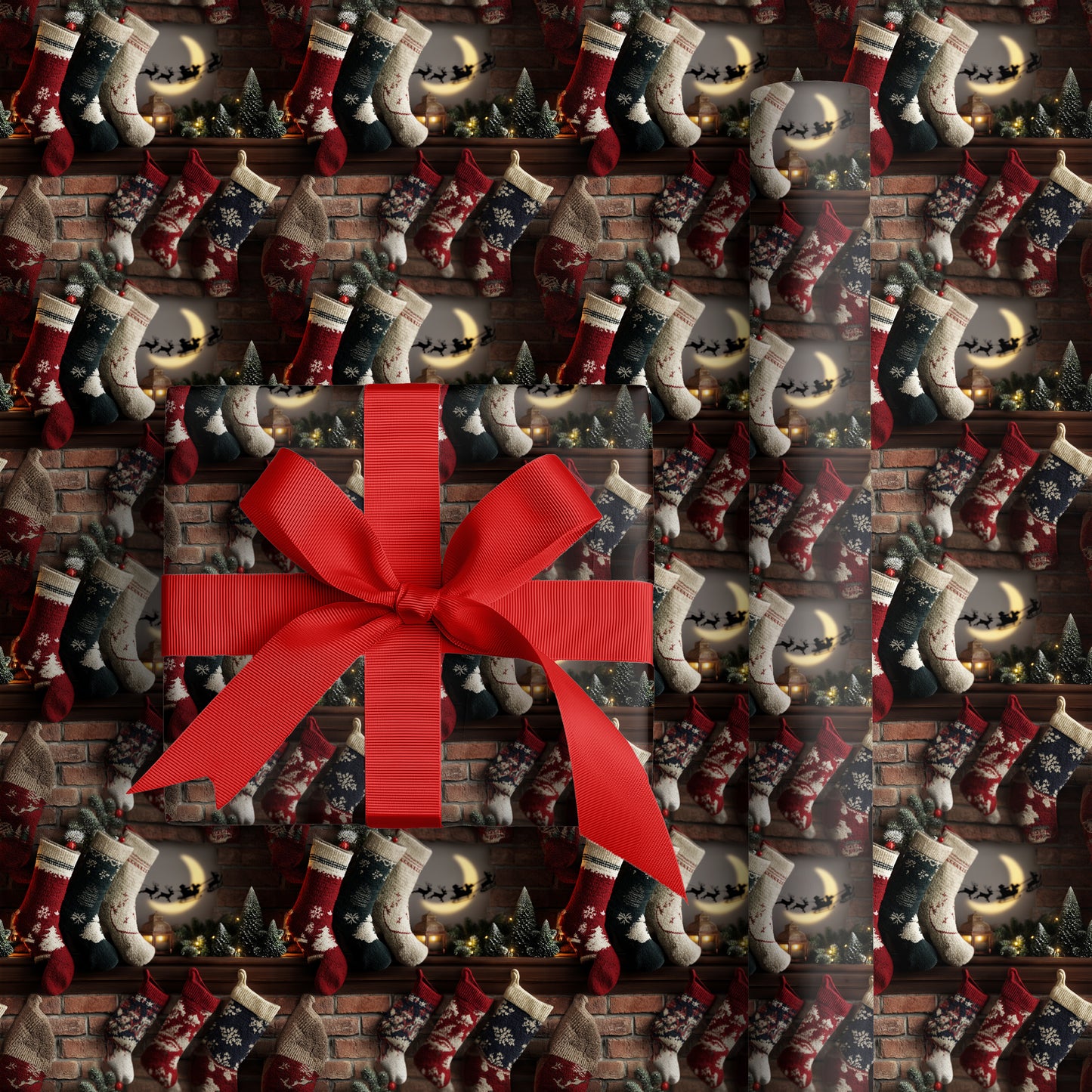 Woolen Wishes Await Santa's Flight