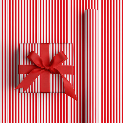 Crimson Lines Dance Boldly